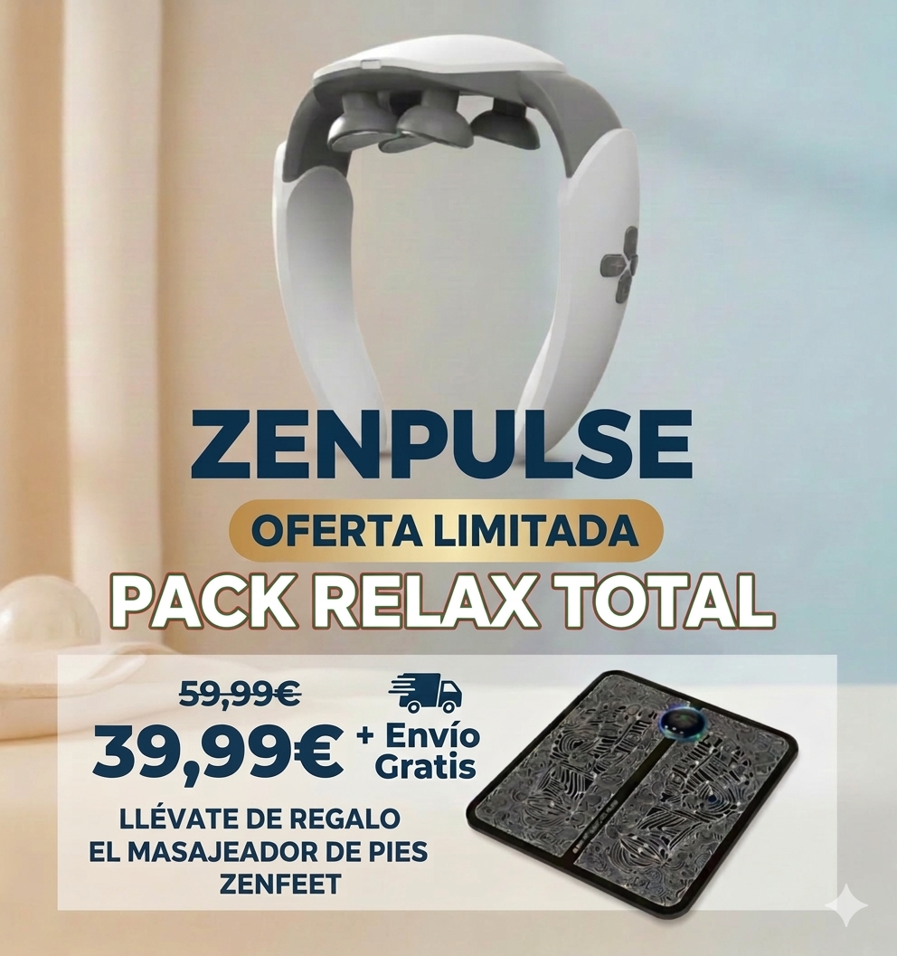 ZenPulse™ - Masajeador cervical - Oferta especial